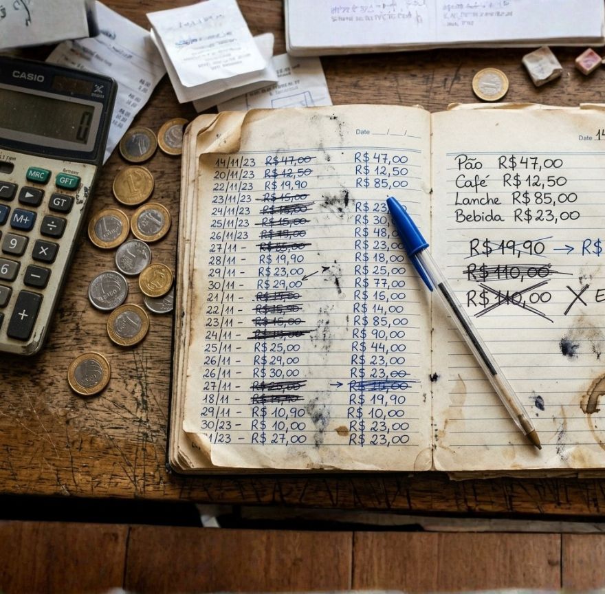 Caderno de controle manual